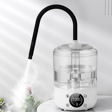 테라리움 가습기 파충류 거북이 지능형 스프레이 양서류, 화이트 스마트 싱글 튜브, 1개, 기본 색상