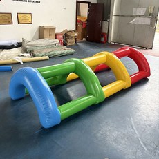 볼풀 시소 풍선 놀이기구 에어바운스 에어바이킹 수박튜브, 4미터 반원형 터널