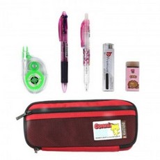필기구 매쉬라벨 필통 샤프 펜 학용품세트 문구세트 sty*39237MU, 상세페이지 참조