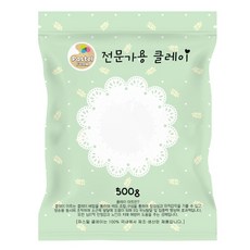 파스텔 볼클레이 500g 흰색, 1개