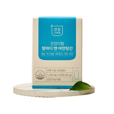 건강더함 칼마디 앤 아연망간, 60g, 1박스, 60정