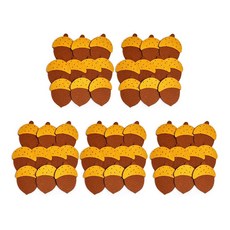 토루랜드 환경꾸미기 펠트 도토리 50개입1세트 벌크(Araium), 1개, 상세페이지 참조