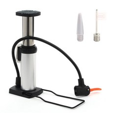 애나허니 다용도 공기주입 펌프 발펌프 실버 튜브펌프