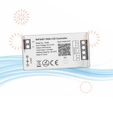 BTF-LIGHTING RGB 컨트롤러 PWM SMD FCOB 4핀 LED 스트립 2.4GHz C03W SW