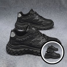 키높이 운동화 남성 운동화 어글리슈즈 트렌디 데일리 룩 키높이 패션 스니커즈 캐주얼 편안한 운동화 블랙 운동화TL