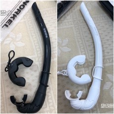 游龍潛水 BREATHE 可折矽膠呼吸管 自潛呼吸管 (附收納殼), 湖水藍