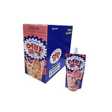 박카스 얼박 복숭아맛, 210ml, 10개입