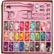 COZY PAPA T型扣工具全套, 1套, 粉紅色