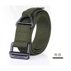 군용 벨트 코브라벨트 전술벨트 미군택티컬 밀리터리 허리띠, CQB 카키, 1개
