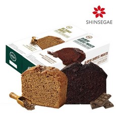 밀크앤허니 파운드케이크 진한초콜릿파운드+얼그레이파운드, 1세트, 1.24kg