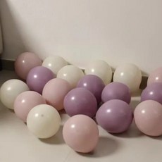 10吋氣球：沙白9個、冰霧藍9個, （Ｂ款）10寸復古色系20顆（均分）, 1套