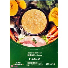 RIVERD REPUBLIC INU MEAL 狗狗餐 黃綠色蔬菜雞肉泥, 1個
