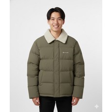 스노우피크 snowpeakapparel 카라 부클넥 헤비 다운 자켓 (S25WMGDJ56) Khaki