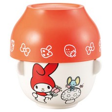 sun art 迷你湯碗飯碗組, 1個, 湯碗1入+飯碗1入, 美樂蒂