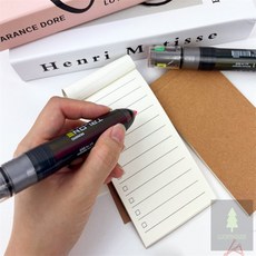 행운몰 3색 형광펜