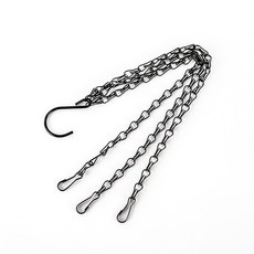 행잉 화분용 스틸 체인 3발 45cm, 1개