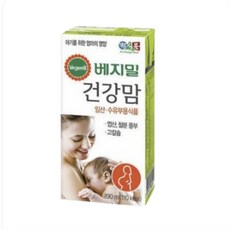 베지밀 건강 맘 두유, 190ml, 160개