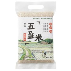智耕 五盈米 軟糙米 台灣牛奶皇后糙米, 8kg, 1個