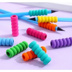 富福里 兒童六圈握筆器5入組 矯正握姿筆套 學習用品 握筆輔助器 鉛筆套, 1個