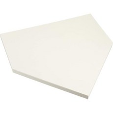 ZETT 제트 야구 소프트볼 일반용 홈 베이스 194166, 1개