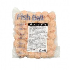 랜시 새우 피쉬볼 냉동 500g, 1개, 1g