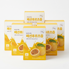 패션후르츠즙 패션프루트 착즙주스 100% NFC 과일즙 열대과일주스, 280g, 1박스