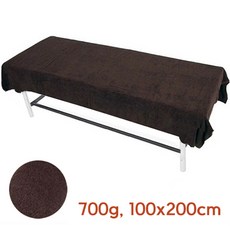 [로이스 타올] 국산 대형 시트타올 / 이불 100x200cm 700g 카카오색 면 100% 침대용 큰 수건 바스타올 비치타올 샤워타올 전신타올, 1개
