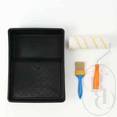 라잇뚜 페인팅 도구 3종세트 옐로우 페인트DIY, 1개