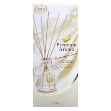 S.T. Corporation 消臭力 PREMIUM AROMA 室內擴香瓶, 1個, 月光香皂 50ml #30108