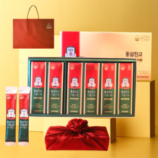 정관장 홍삼정 에브리타임 홍삼진고 면역 스틱 30세트 +쇼핑백 2026 설 명절 부모님 면역력 건강선물(전통차포함), 315g, 1세트