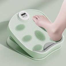 나인밸리 타이머 기능이 있는 종아리 스트레칭 레그릴렉서(건전지 불포함), 아보카도 그린