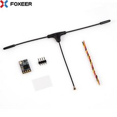 FOXEER ELRS 리시버 FPV 마이크로 장거리 드론용 2.4GHz 915868Mhz 리시버 나노 RX Mobula7 Mobula6, 1개