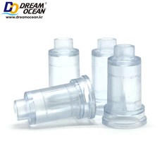 다용도 누바망 다리 10개입 클리어 블랙 부품 플레이트 다리 프랙 산호 거치대 받침대, 1개