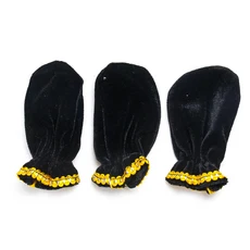 공용 업라이트 피아노 서스테인 페달 커버 벨벳 미끄럼 방지 발 먼지 강력한 보호 액세서리 부드러운 내마, 04 black