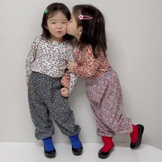 아이스토리키즈 국내제작 할미꽃 봄고쟁이 유아동바지