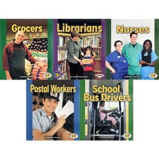Community Helpers 영어원서 유아 초등 영어책 공공 서비스 직업 AR 2점대 3점대 (5종 1택), D. Postal Workers