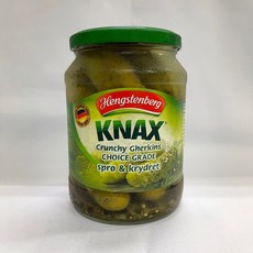 Hengstenberg KNAX 香脆德國酸黃瓜, 1個, 670g：實重1kg,超商/店到店：限重5kg