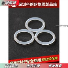 食品級耐高溫防水油封 硅膠歐O型密封圈，外徑205-400mm，綫徑5.7mm，矽膠O型圈，防水防油，食品級矽膠, 1個, 外徑210*5.7【2個】