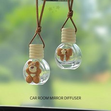 차량인테리어 디퓨저 룸미러/머스크향 차량용 공병 디퓨저15ml 걸이형 추가옵션 룸미러 용기 미니 방향제, NO12_구매안함, 1개