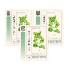 페퍼민트허브차 20티백 x 3팩, 16g, 20개입, 1박스
