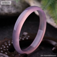 뉴타임즈 Jul.25 86번 의경 주얼리 국검증서 정품 자옥수 팔찌 아이스 바이올렛 왕부옥 팔찌 선물Z