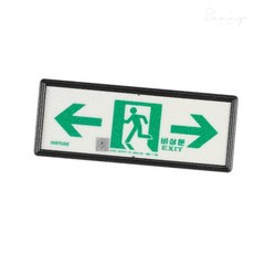 마깡몰 축광유도표지 양방향 비상구표지판, 일반용