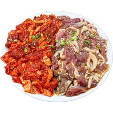 농가살리기 국내산오리!! 한가득 오리주물럭, 500g, 1개, 고추장 오리주물럭