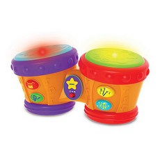 [러닝저니] 라이트봉고드럼 교육 완구 장난감 연주, 1개