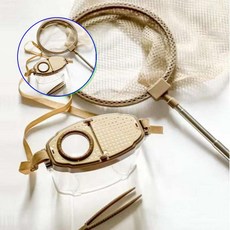 쌍문상회 지금 필요한 과학완구 뜰채 곤충채집세트 곤충채집 자연과학완구 자연관찰 잠자리채 31872EA