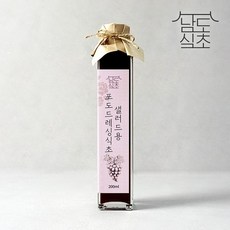 [남도식초] 하화숙 천연발효 포도 드레싱식초 1병x200ml, 1개