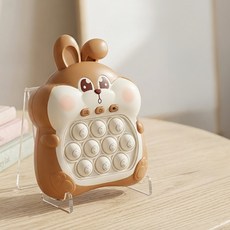 편한집 바니 푸쉬 게임기 손가락놀이 무한뽁뽁이 뽁뽁이장난감게임, 1개, 랜덤, 14세
