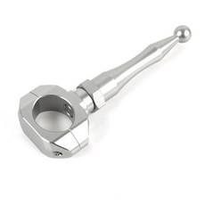 보조 스탠드 사이드 지원 어드벤처 킥스탠드 클립 오토바이 플레이트, 실버, 기본 모델명/품번