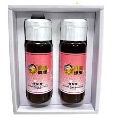 皇廷養蜂場 蜂蜜禮盒組 420g*2瓶 南投中寮鄉, 1個, (貴妃蜜2瓶)禮盒組