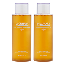 미구하라 울트라 화이트닝 퍼펙션 스킨 오리진, 2개, 400ml